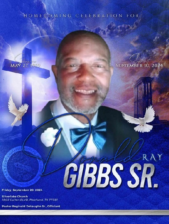 DONALD GIBBS 1959 – 2024