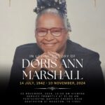 DORIS MARSHALL 1942 – 2024