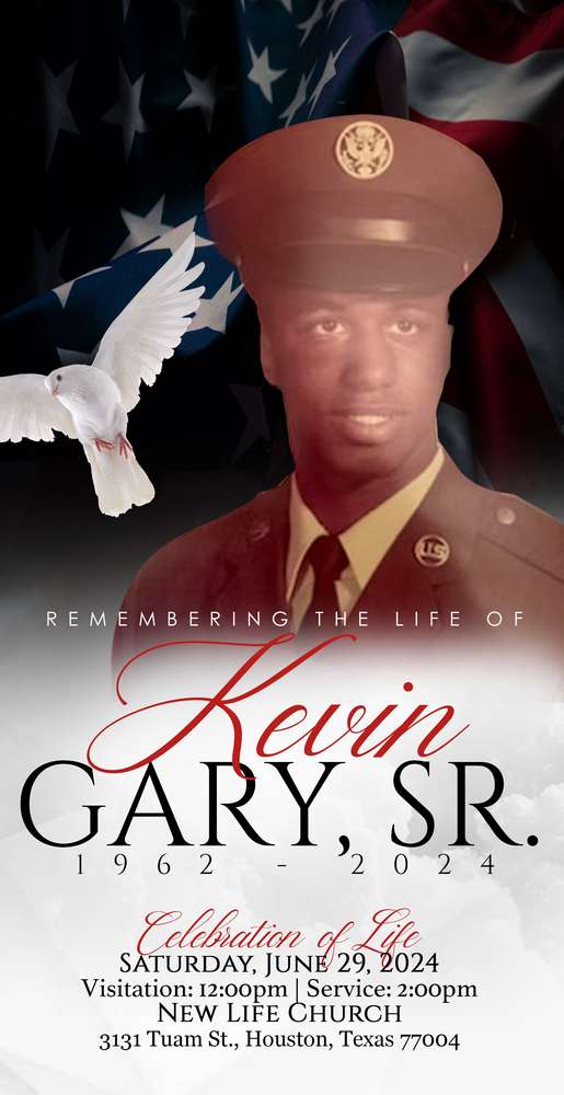 KEVIN GARY SR. 1962 – 2024