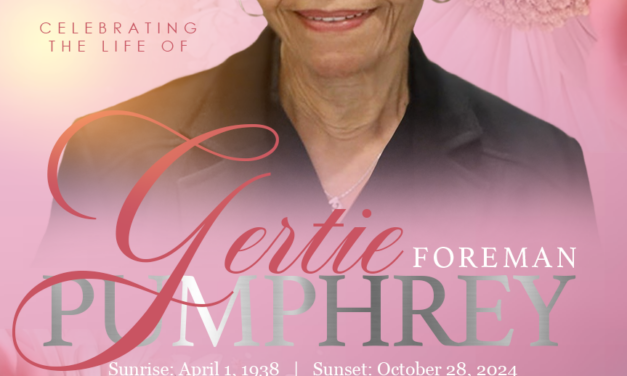 GERTIE PUMPHREY 1932 – 2024