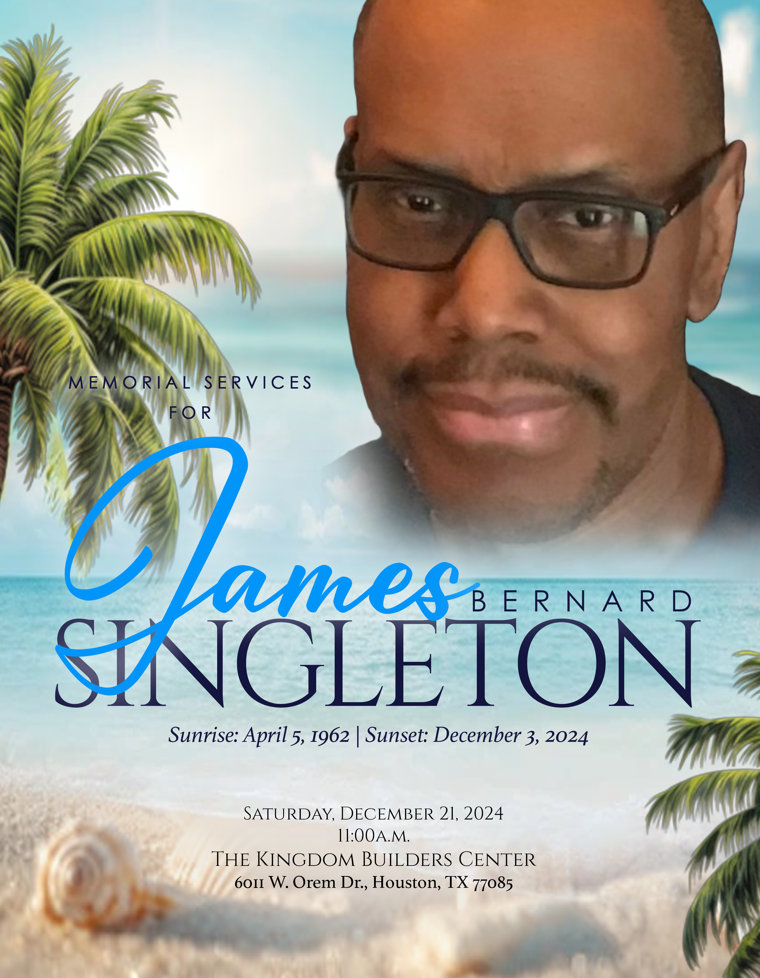 JAMES SINGLETON 1962 – 2024