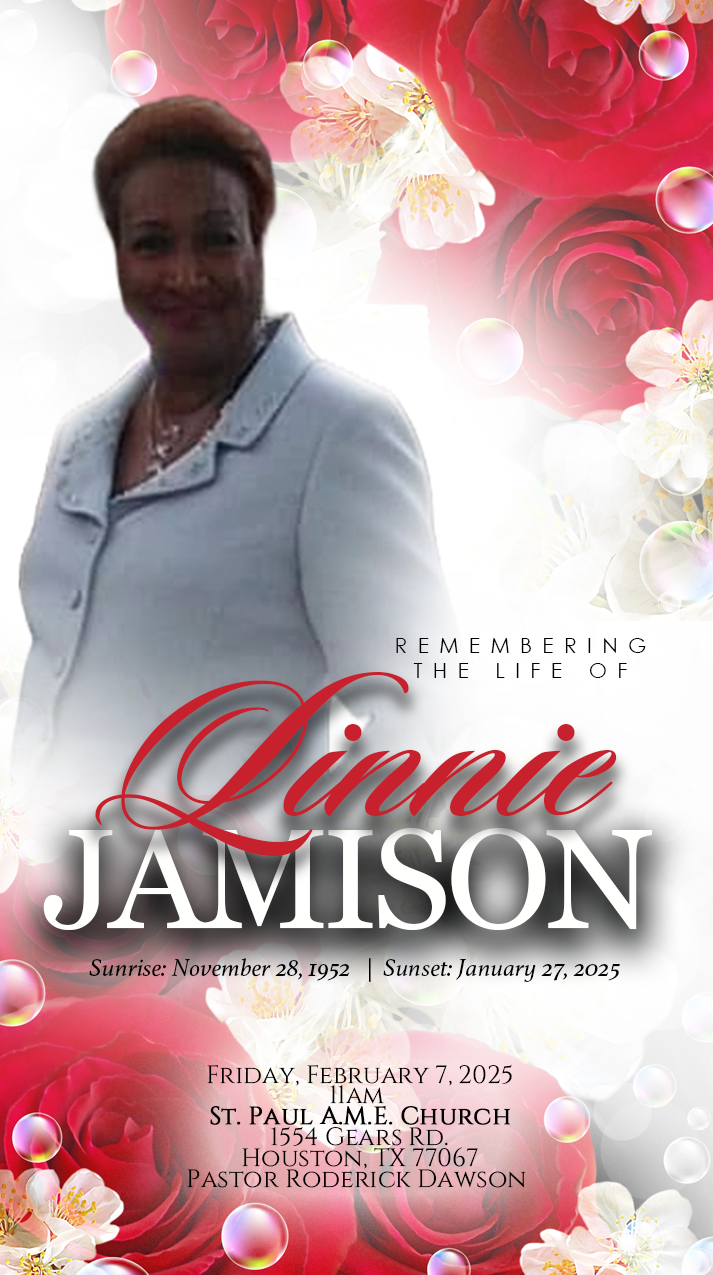 LINNIE JAMISON 1952 – 2025