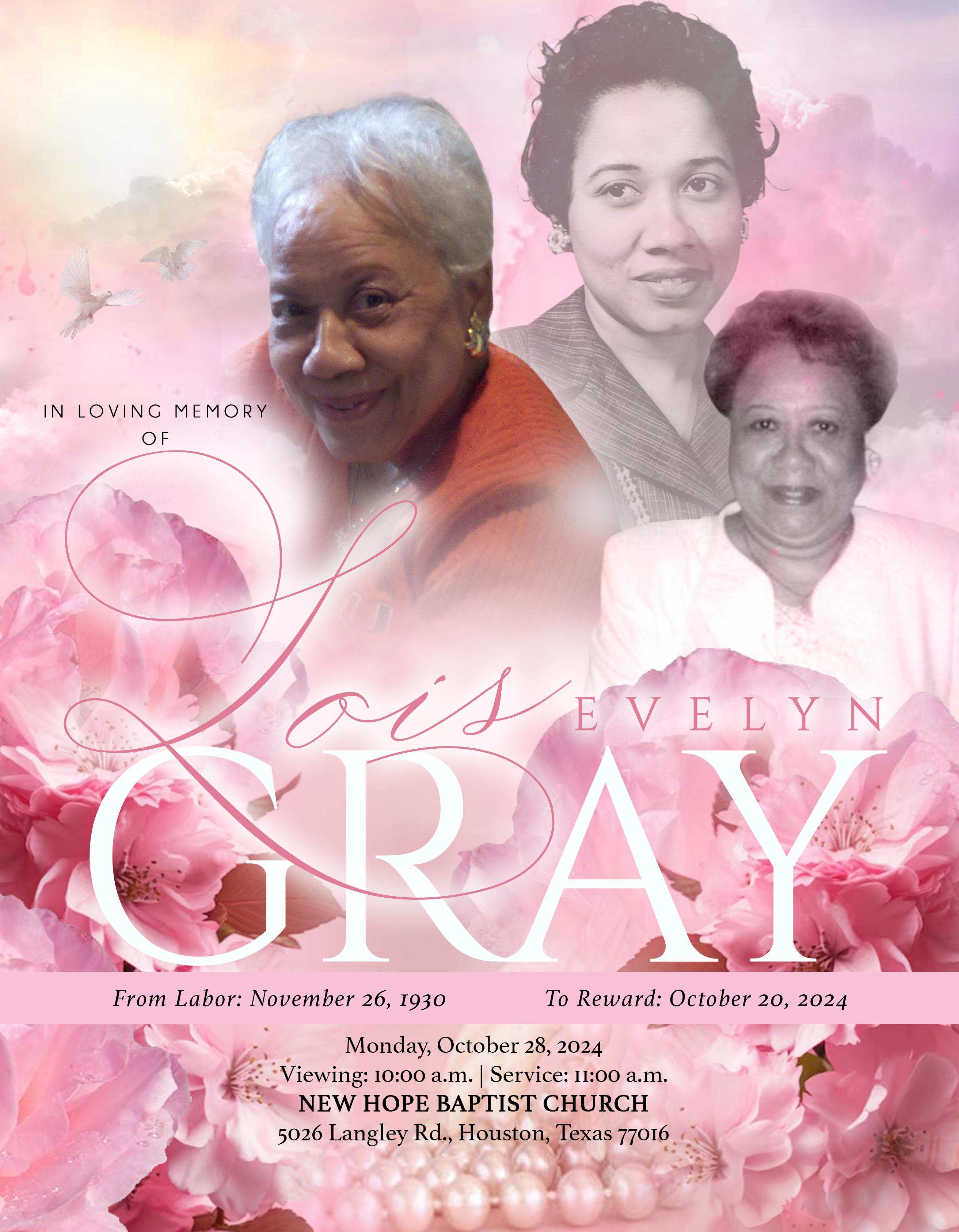 LOIS GRAY 1930 – 2024