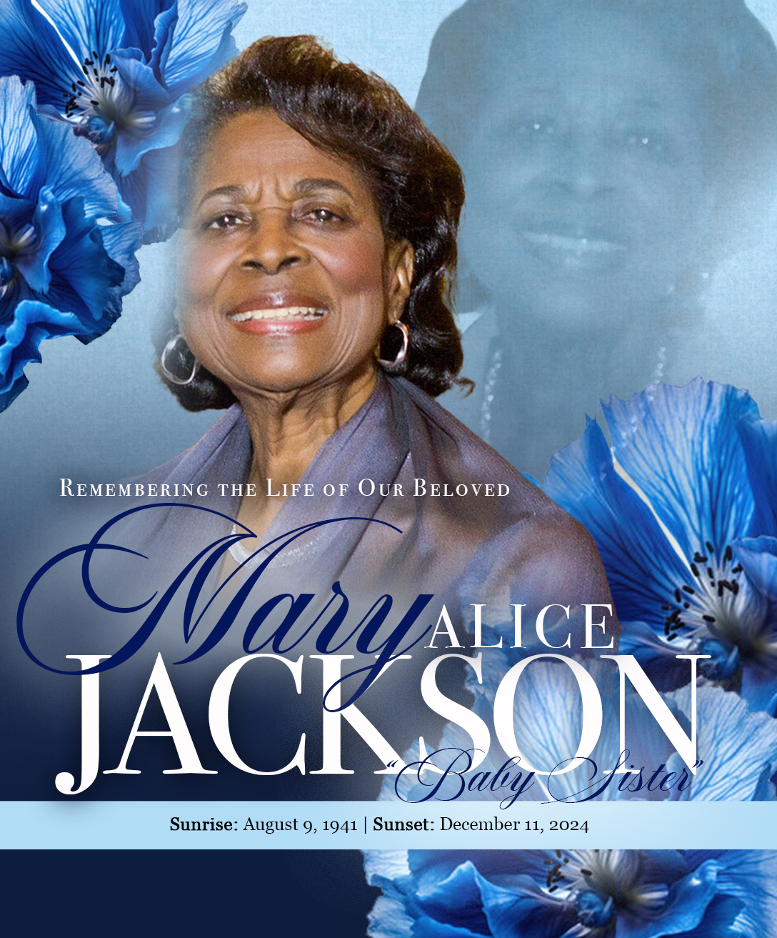 MARY JACKSON 1941 – 2024