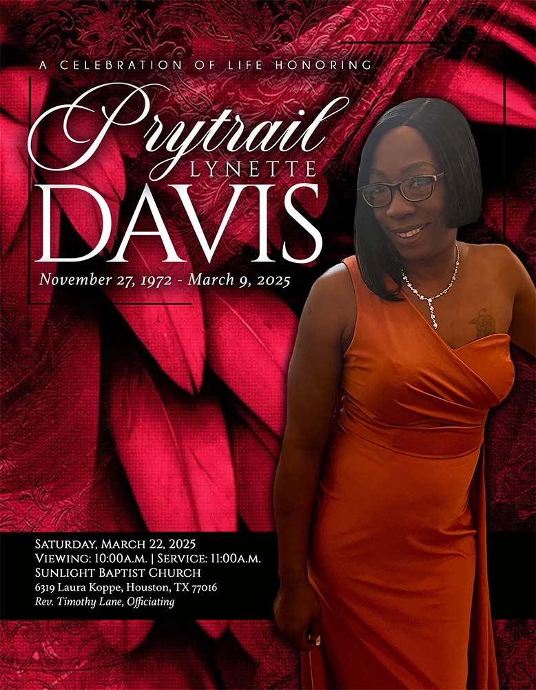 PRYTRAIL DAVIS 1972 – 2025