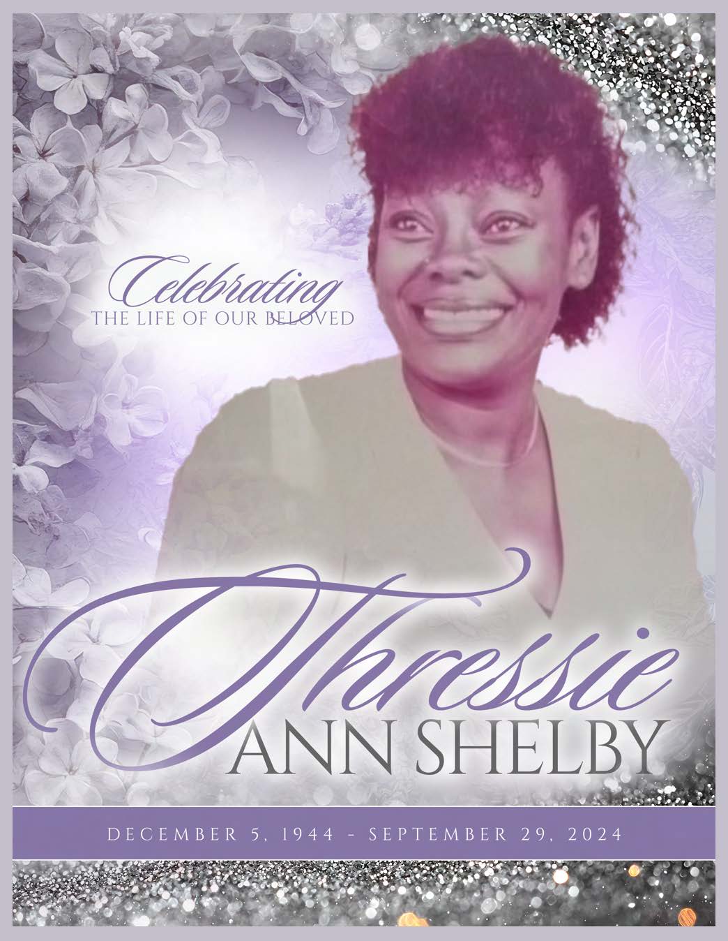 THRESSIE SHELBY 1944 – 2024